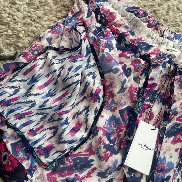 ISABEL MARANT ETOILE graphic pattern shorts - Picture 2 of 3